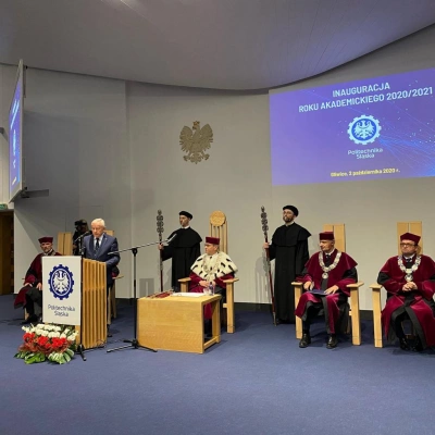 ilustracja aktualności: Prof. dr hab. inż. Bolesław Pochopień Honorowym Profesorem Politechniki Śląskiej