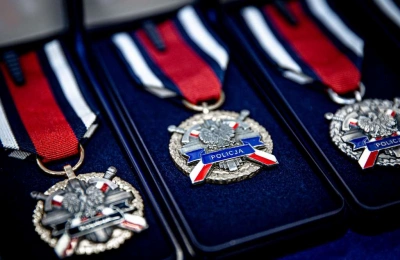 ilustracja aktualności: Złoty Medal "Za Zasługi dla Policji" dla Rektor Akademii WSB