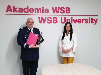 ilustracja aktualności: Nagroda „Edukator dla Bezpieczeństwa” dla nadinsp. dra Krzysztofa Justyńskiego 