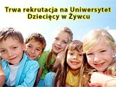 ilustracja aktualności: Trwa rekrutacja młodych studentów  na Uniwersytet  Dziecięcy w Żywcu 2013/2014 !!! 