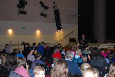 ilustracja aktualności: Pierwszy wykład za nami!