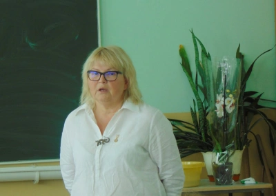 ilustracja aktualności: Prezes Stowarzyszenia Na Rzecz Osób Niepełnosprawnych Ziemi Żywieckiej z wizytą u studentów 