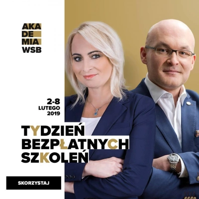 ilustracja aktualności: Tydzień Bezpłatnych Szkoleń w Akademii WSB