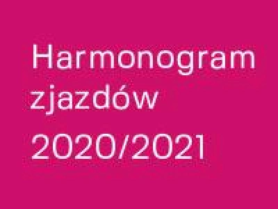 ilustracja aktualności: Harmonogram zjazdów