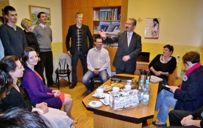 ilustracja aktualności: Klub Przedsiębiorcy z wizytą w Wydziale Zamiejscowym WSB w Cieszynie oraz w Drukarni OFFSETdruk i MEDIA