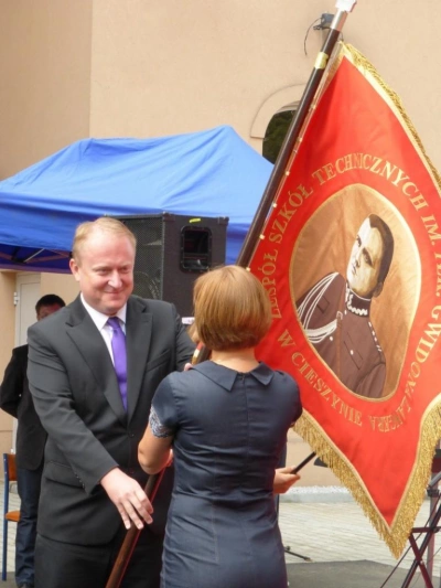 ilustracja aktualności: Płk Gwidon Langer patronem Zespołu Szkół Technicznych w Cieszynie