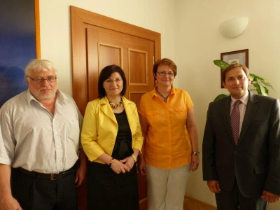 ilustracja aktualności: Spotkanie władz polskiej i czeskiej uczelni