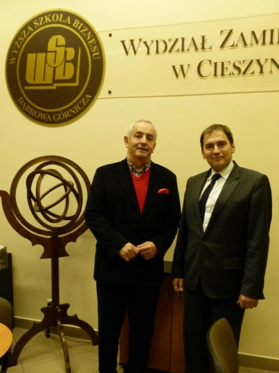 ilustracja aktualności: Rektor Wyższej Szkoły Gospodarki z wizytą w Cieszynie