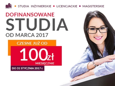 ilustracja aktualności: Promocja. Studia magisterskie za 100 zł miesięcznie. Możesz oszczędzić nawet 1150 zł