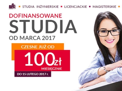 ilustracja aktualności: Promocja. Studia magisterskie za 100 zł miesięcznie. Możesz oszczędzić nawet 1150 zł