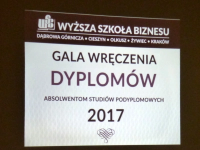 ilustracja aktualności: Gala wręczenia świadectw studiów podyplomowych