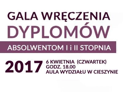 ilustracja aktualności: Gala wręczenia dyplomów absolwentom studiów I i II stopnia - 6 kwietnia (czwartek)