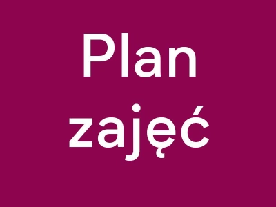 ilustracja aktualności: Plany zajęć