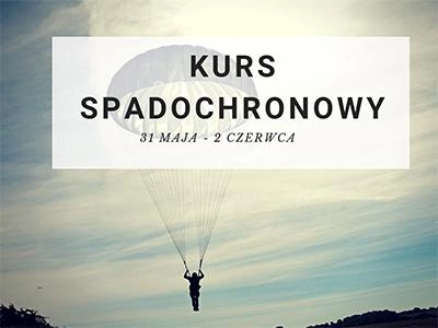ilustracja aktualności: Kurs spadochronowy
