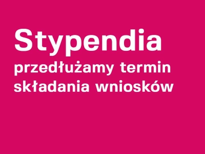 ilustracja aktualności: Przedłużamy termin składania wniosków o stypendia