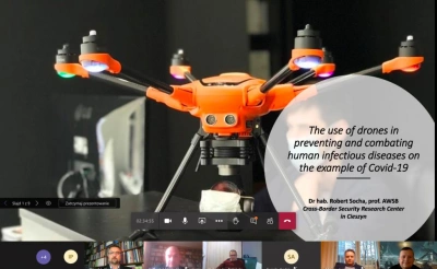 ilustracja aktualności: prof. Robert Socha na 1st International Scientific Conference Contemporary Challenges Of State Security