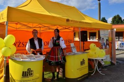 ilustracja aktualności: WSB Olkusz na Dożynkach w Wolbromiu