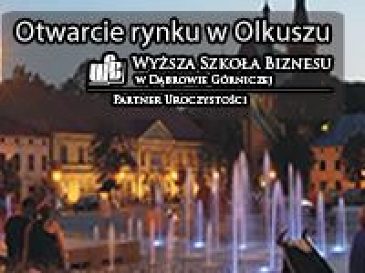 ilustracja aktualności: Otwarcie rynku w Olkuszu 12-15 września
