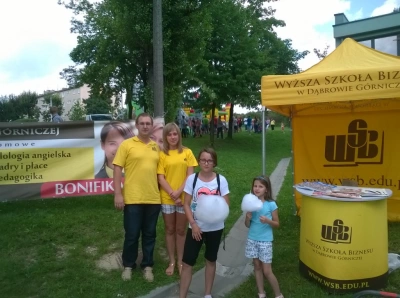 ilustracja aktualności: WSB Olkusz na III Festynie Osiedla Centrum