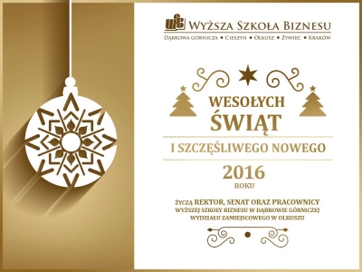 ilustracja aktualności: Radosnych Świąt Bożego Narodzenia!!!