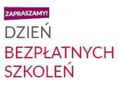 ilustracja aktualności: DZIEŃ BEZPŁATNYCH SZKOLEŃ - 18 LUTEGO - 
