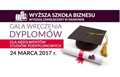 ilustracja aktualności: Uroczysta Gala Zakończenia Studiów Podyplomowych