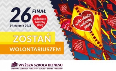 ilustracja aktualności: Zostań Wolontariuszem Wielkiej Orkiestry Świątecznej Pomocy