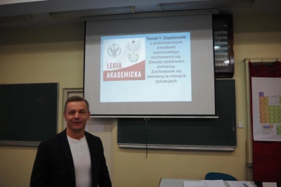 ilustracja aktualności: Pierwszy etap szkolenia Legii Akademickiej już za nami 