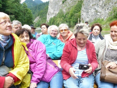 ilustracja aktualności: Dunajcem do Szczawnicy - słuchacze UTW w sercu Pienin