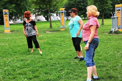 ilustracja aktualności: Sport to zdrowie ćwiczymy w ramach Letniej Akademii Seniora