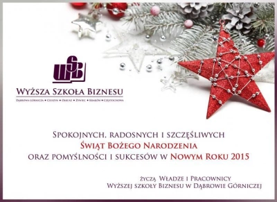 ilustracja aktualności: Życzenia Świąteczne