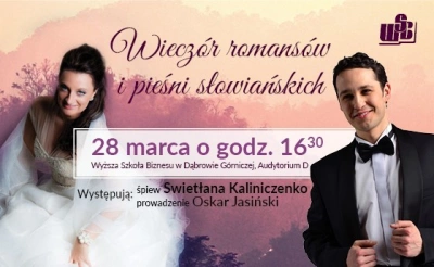 ilustracja aktualności: WIECZ&Oacute;R ROMANS&Oacute;W  I PIEŚNI SŁOWIAŃSKICH