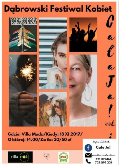 ilustracja aktualności: Zapraszamy na Dąbrowski Festiwal Kobiet!