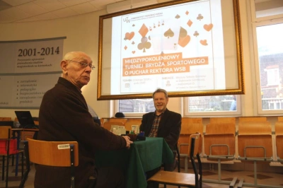 ilustracja aktualności: Międzypokoleniowy Turniej Brydża Sportowego UTW!