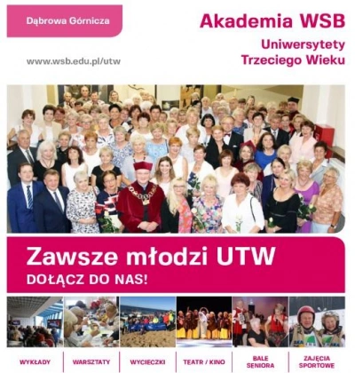 ilustracja aktualności: Trwa rekrutacja do UTW Akademii WSB!