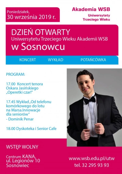 ilustracja aktualności: KANA Sosnowiec - Dzień Otwarty UTW :)