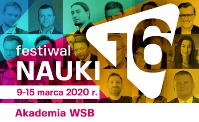 ilustracja aktualności: Festiwal Nauki w Akademii WSB - szczeg&oacute;lnie polecamy!!!
