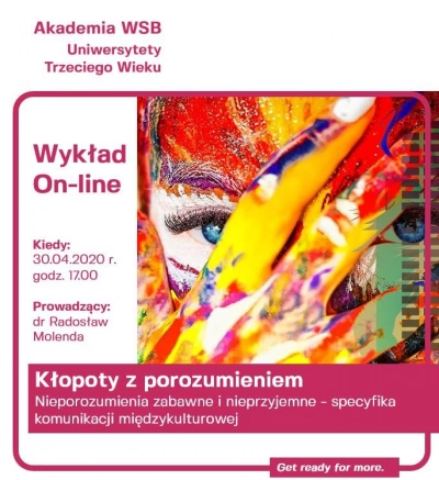 ilustracja aktualności: Przed nami 3 wykład UTW Akademii WSB online :)