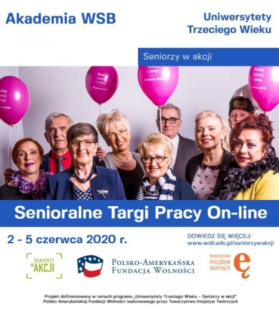 ilustracja aktualności: Senioralne Targi Pracy Akademii WSB OnLine