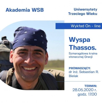 ilustracja aktualności: Wyspa Thassos - szmaragdowa kraina w Grecji -7 wykład UTW Akademii WSB