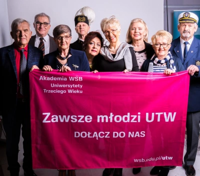 ilustracja aktualności: Zapisy na nowy rok akademicki 2020/21 Uniwersytetu Trzeciego Wieku Akademii WSB