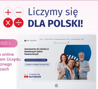 ilustracja aktualności: Liczymy się dla Polski - SPIS POWSZECHNY