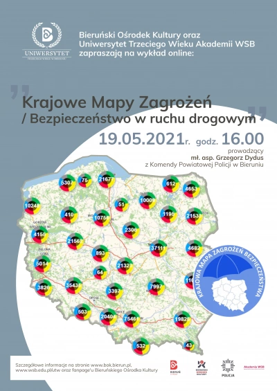 ilustracja aktualności: ŚWIADOMY bardziej BEZPIECZNY - wykład UTW AWSB