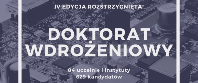 ilustracja aktualności: Akademia WSB wyr&oacute;żniona w konkursie MNiSW na doktoraty wdrożeniowe