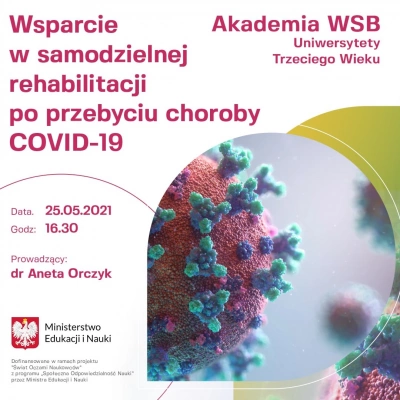 ilustracja aktualności: Samodzielna rehabilitacja po przebyciu choroby COVID-19