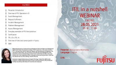 ilustracja aktualności: ITIL in a nutshell webinar