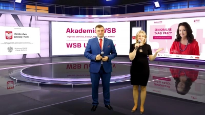 ilustracja aktualności: Senioralne Targi Pracy Akademii WSB – strefa aktywnych 50+