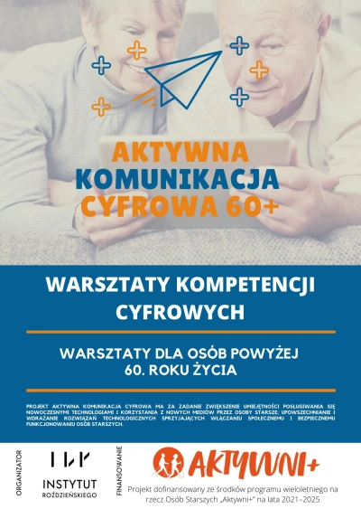 ilustracja aktualności: AKTYWNA KOMUNIKACJA CYFROWA 60+