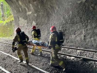 ilustracja aktualności: ZARZĄDZANIE KRYZYSOWE NA KOLEI - ĆWICZENIA „TUNEL 21” z udziałem Akademii WSB