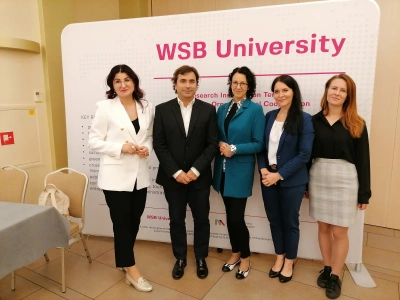 ilustracja aktualności: A visit of foreign scientists at the WSB University
